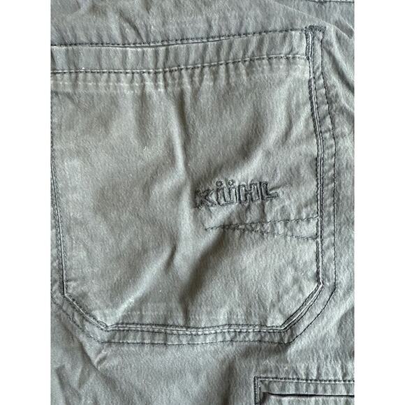 Kuhl Radikl Hiking Shorts Mens Size 34 Gray 10” Performance Stretch UPF 50+ - Picture 6 of 10